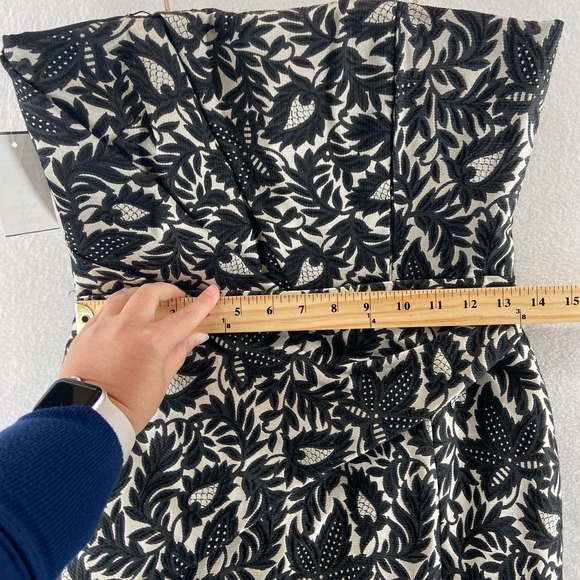 J Mendel Strapless Drape Waist Sheath‎ Dress Size 6 NWT - Picture 8 of 11